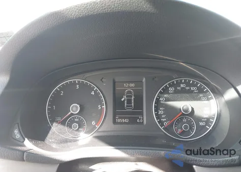 2014 Volkswagen Passat 2.0L Tdi Se из США, поврежденный, VIN 1VWBN7A32EC087382